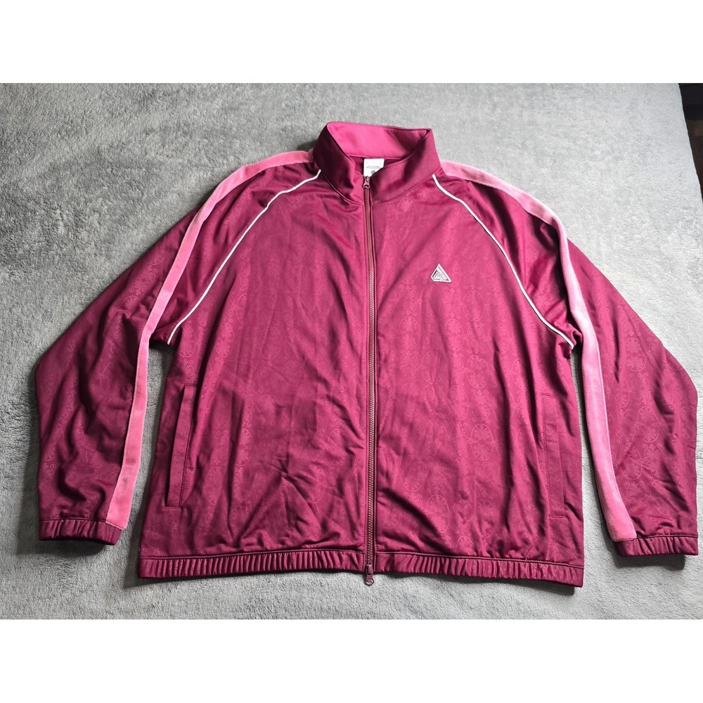 Nike Basketball Jacket Giannis Antetokounmpo Greek Freak Mens XXL Maroon L/S